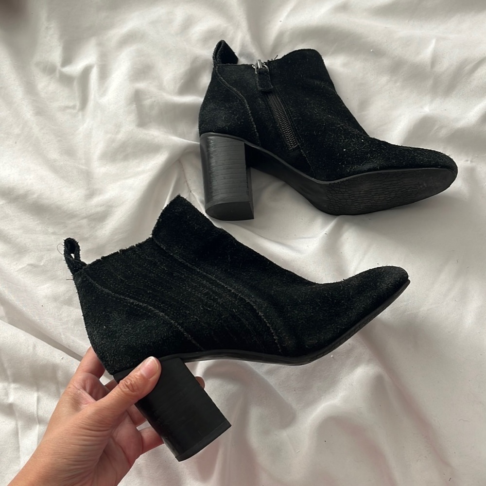 “Black Booties size 6”